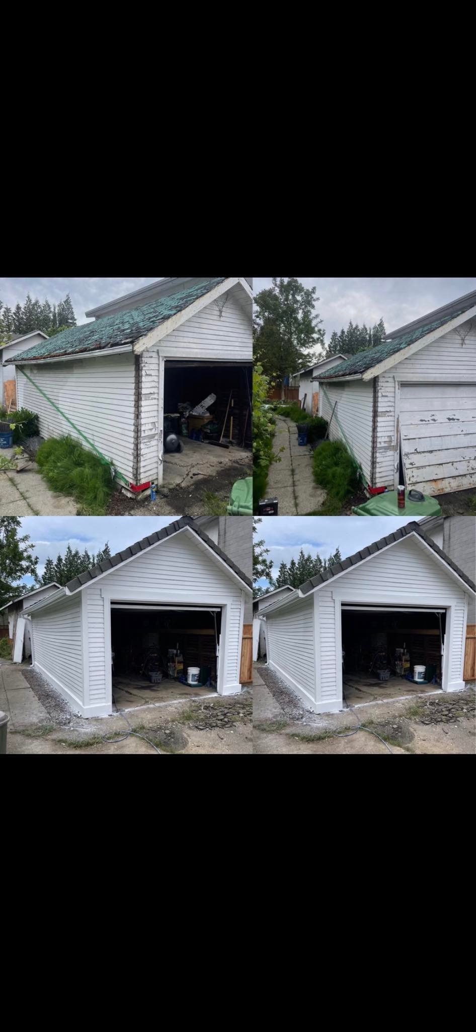 Metal roof installation on modern home in Hope British Columbia